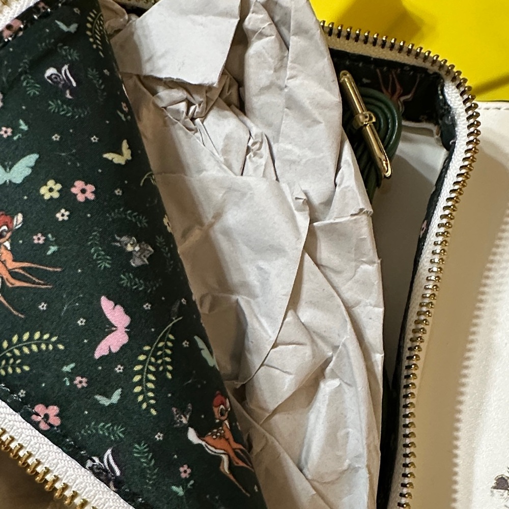 Disney Bambi Green and White Bag - Picture 10 of 10